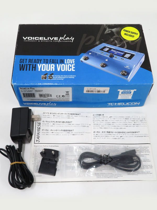 T.C.HELICON】ティーシーヘリコン『ボーカルエフェクター』VOICELIVE