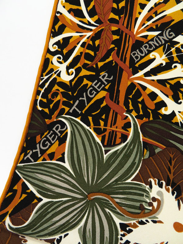 HERMES】エルメス『カレ90 タイガータイガー TYGER TYGER』レディース