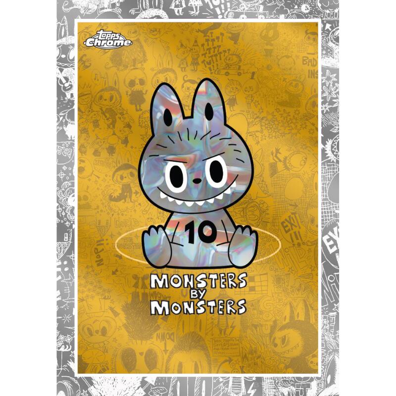 楽天市場】2025 Topps Chrome Labubu 10th Anniversary 2025 トップス