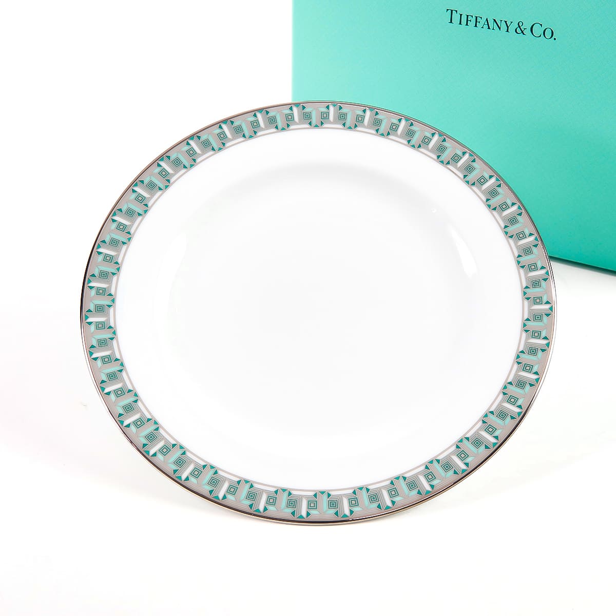 楽天市場】Tiffany.co ティファニー 食器 プレート 皿 T トゥルー