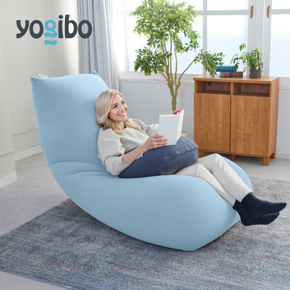 Yogibo Lounger（ラウンジャー）ビーズクッション アクアブルー Yogibo Lounger(ヨギボー ラウンジャー)アクアブルー | 兵庫県加東市