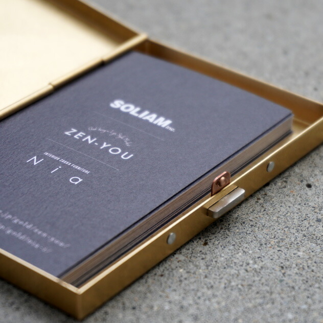 楽天市場】BRASS BOX CARD CASE/ブラス ボックス カードケース真鍮
