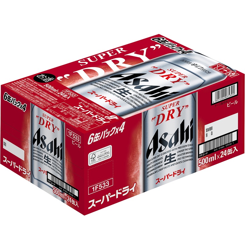 スーパードライ 6缶パック アークスオンラインショップ Arcs Online Shop