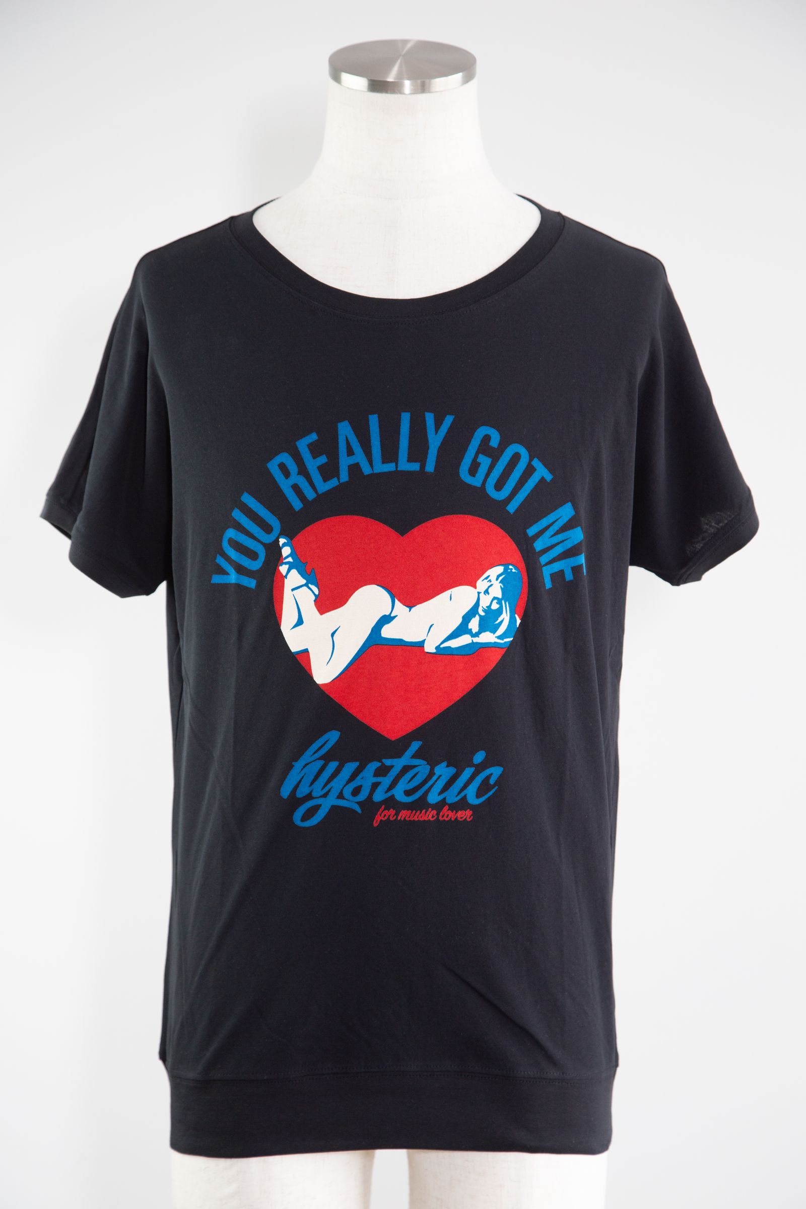 HYSTERIC GLAMOUR - MUSIC LOVER Tシャツ / ブラック | Tempt