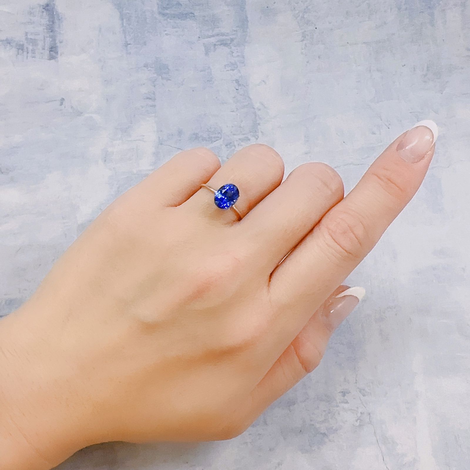 タンザナイト(宝石名タンザナイト)タンザニア産 1.876ct ソ付(彩珠