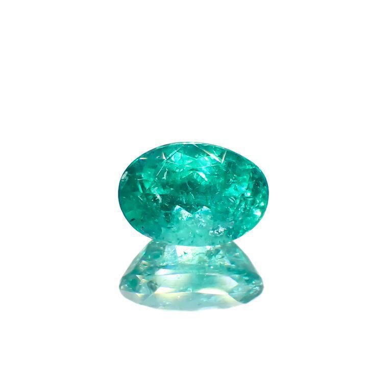 パライバトルマリン ブラジル産 0.72ct / 6.6x4.5mm前後 [221018792