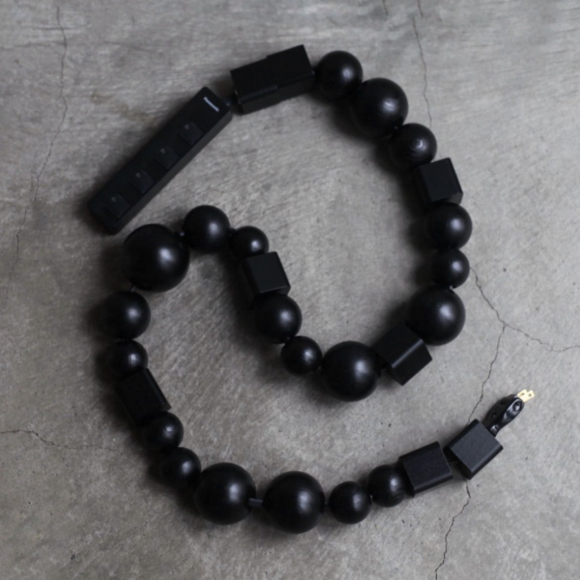 BLESS - 【残りわずか】Cable Jewelry Multiplug_1.4m(WOODEN ELEMENTS