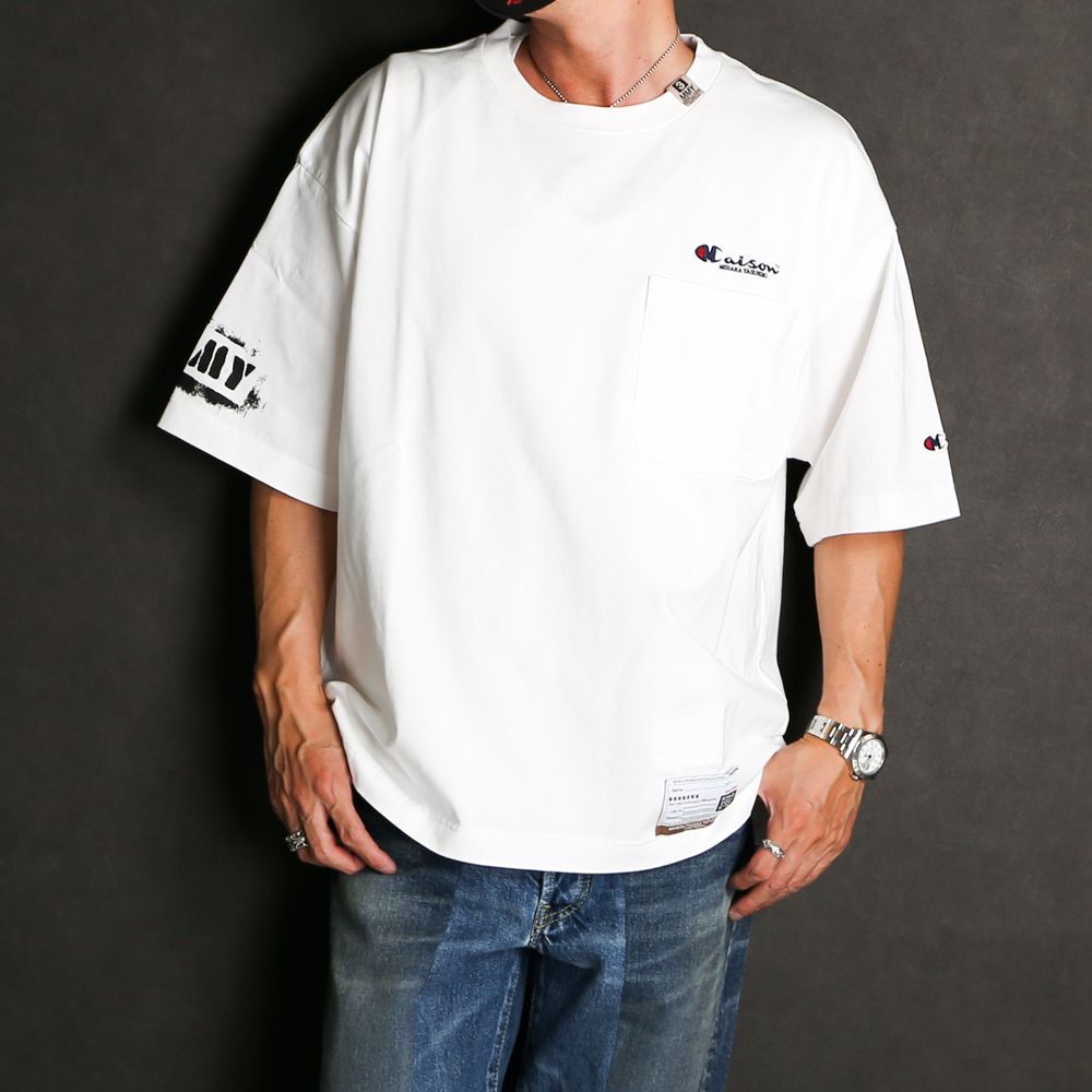 Maison MIHARA YASUHIRO - MMY printed Tee / Tシャツ / A09TS691