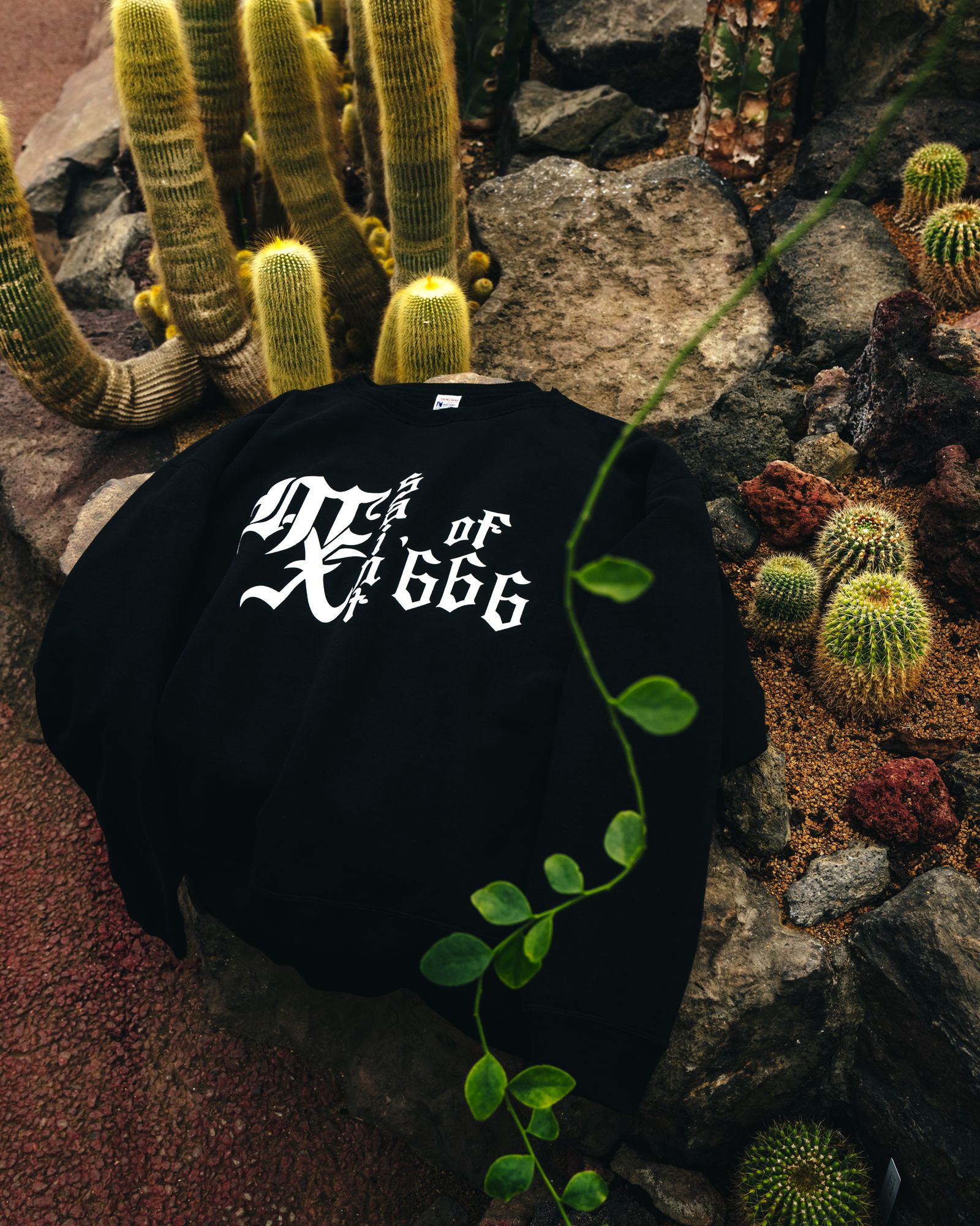 SAINT M×××××× - セントマイケル25SS MX666 CRW-N SWEAT(SM-HR8-0000