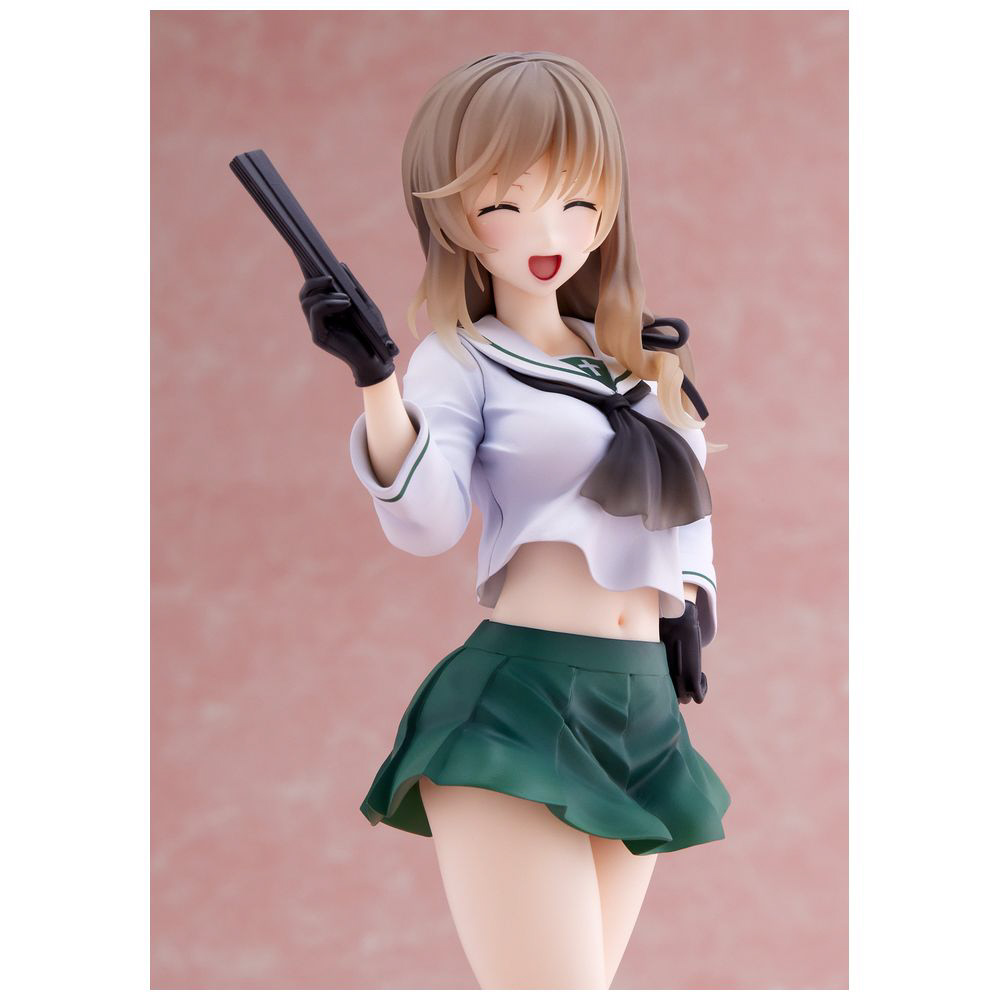 再販】塗装済み完成品 1/7 ガールズ＆パンツァー 戦車道大作戦！ 島田