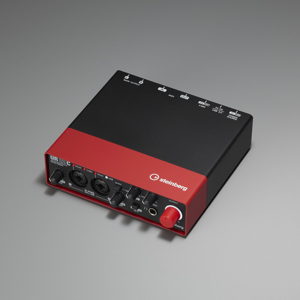 USBオーディオインターフェイス UR22C RD レッド＆ブラック｜の通販は