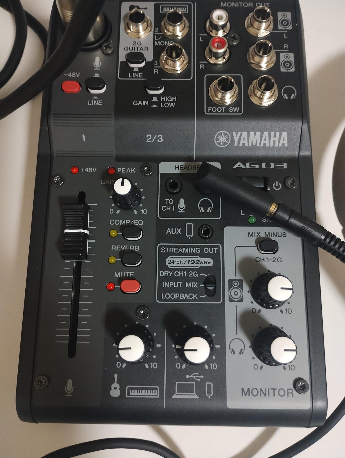 楽天市場】YAMAHA AG03MK2 AT2020 高音質配信セット アームスタンド