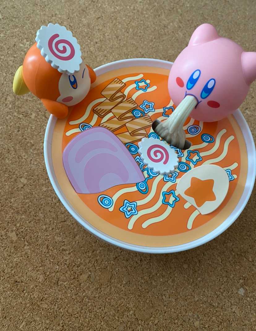 一番くじ☆まさか！？のA賞！！カービィ ぷぷぷ☆らあめん