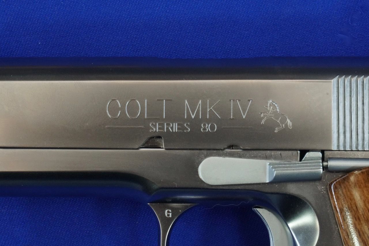 MG551 MGC コルト オフィサーズ オールシルバー | 玩具道楽・・・三昧