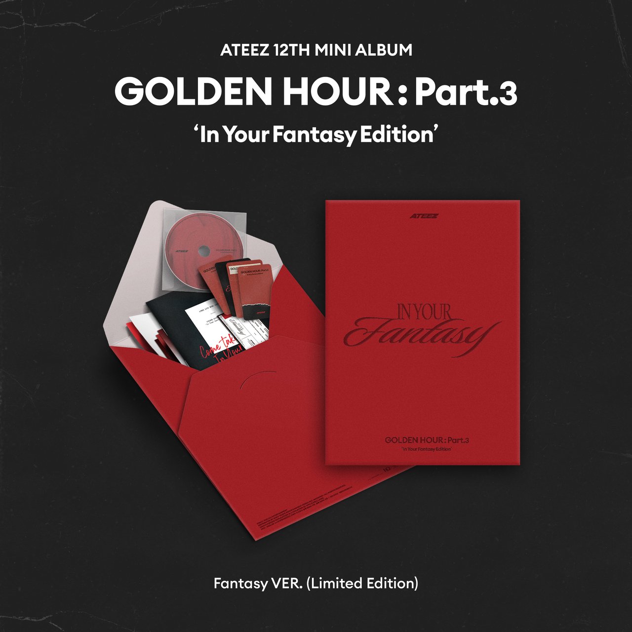 ATEEZ(에이티즈) GOLDEN HOUR : Part.3 'In Your Fantasy Edition