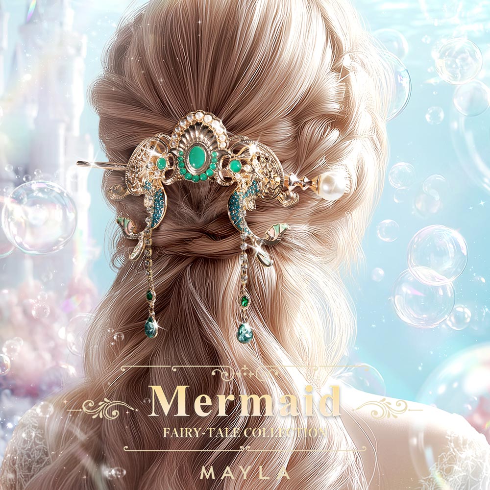 童話コレクション アイコニック ヘアオブジェ マジェステ ＋ 簪- MAYLA