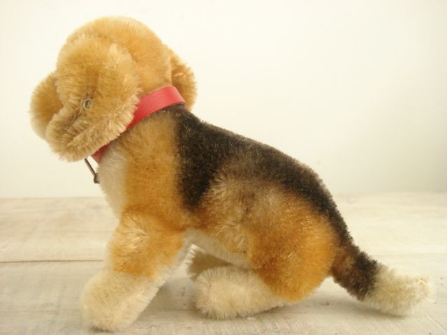 アンティーク シュタイフ Steiff ビーグル犬のBIGGIE Sサイズ