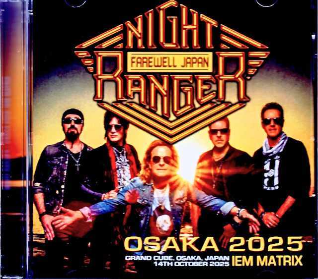 Night Ranger ナイト・レンジャー/Osaka,Japan 10.14.2025 Complete