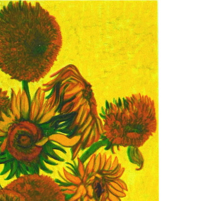 ゴッホ「14輪のひまわり」リトグラフ パリ工房制作｜絵画販売