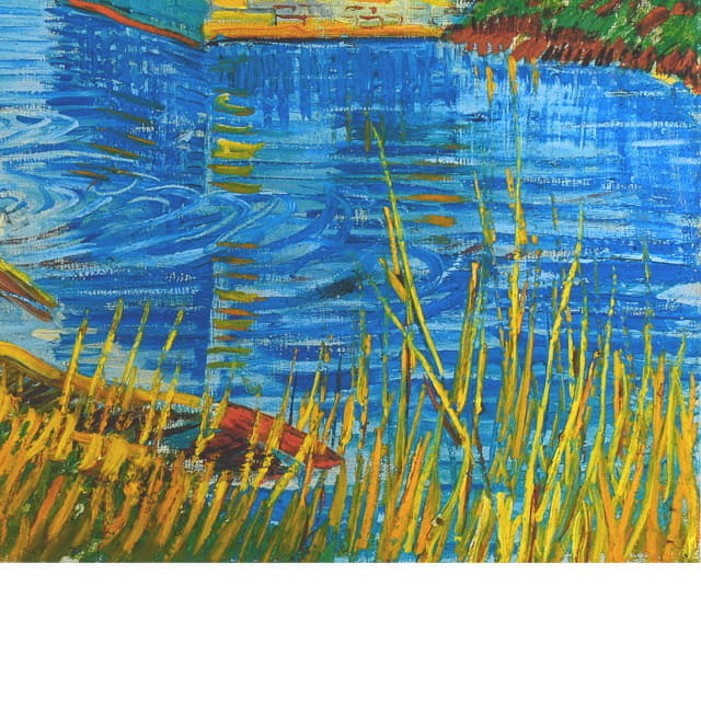 ゴッホ 「跳ね橋」複製画 ロサンゼルス工房制作｜絵画販売