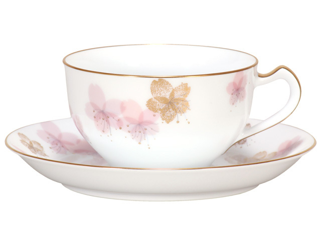 桜シリーズ第3回「初御代桜」 カップ＆ソーサー