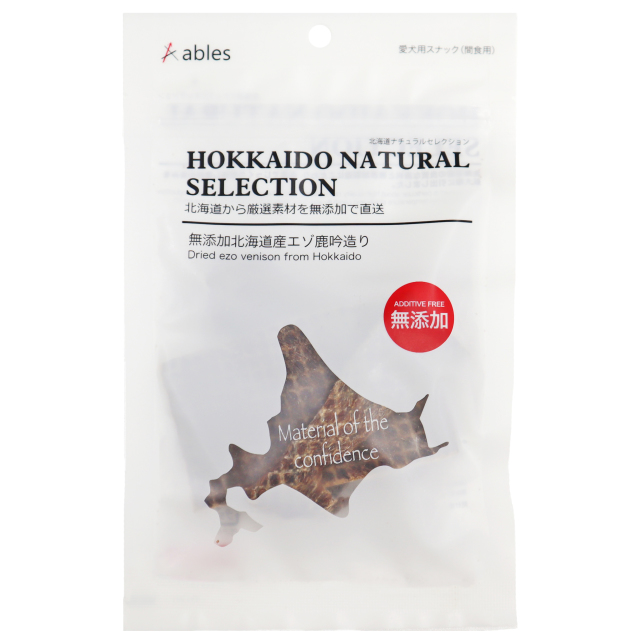 HOKKAIDO NATURAL SELECTION 無添加北海道産エゾ鹿干し肉 吟造り 30g
