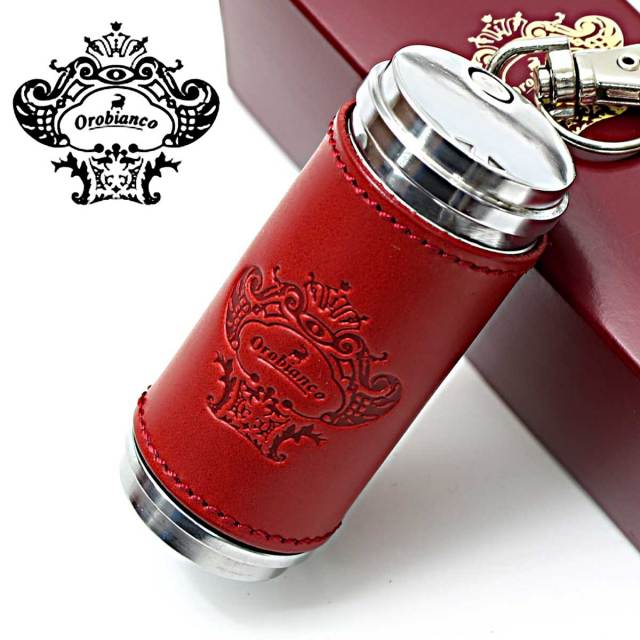 Orobianco オロビアンコ 携帯灰皿 レッド ORA001RD YMEX 喫煙具専門店