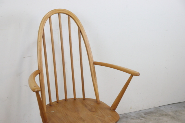 イギリス アーコール ercol クエーカーアームチェア さ7-3