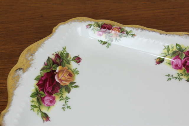 ロイヤルアルバート ROYAL ALBERT オールドカントリーローズ 角皿