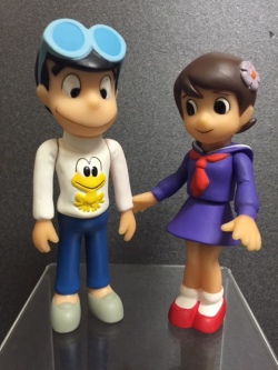 2体セット☆ど根性ガエル ひろし・京子ちゃん ソフビ人形 13