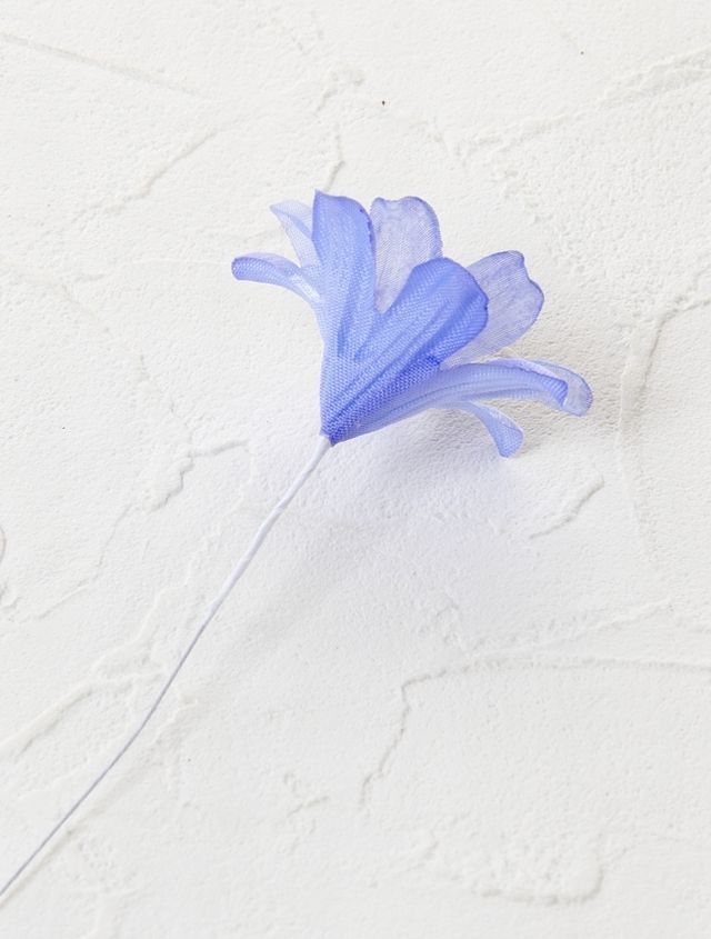 アートフラワーパーツ・染花 ・布花】シェリー／ロイヤルブルー 造花