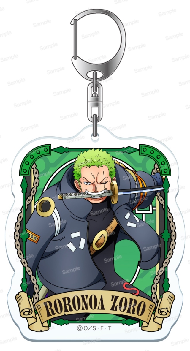 ONE PIECE BASE SHOP アクリルキーホルダー（10～12月）ゾロ ONE PIECE