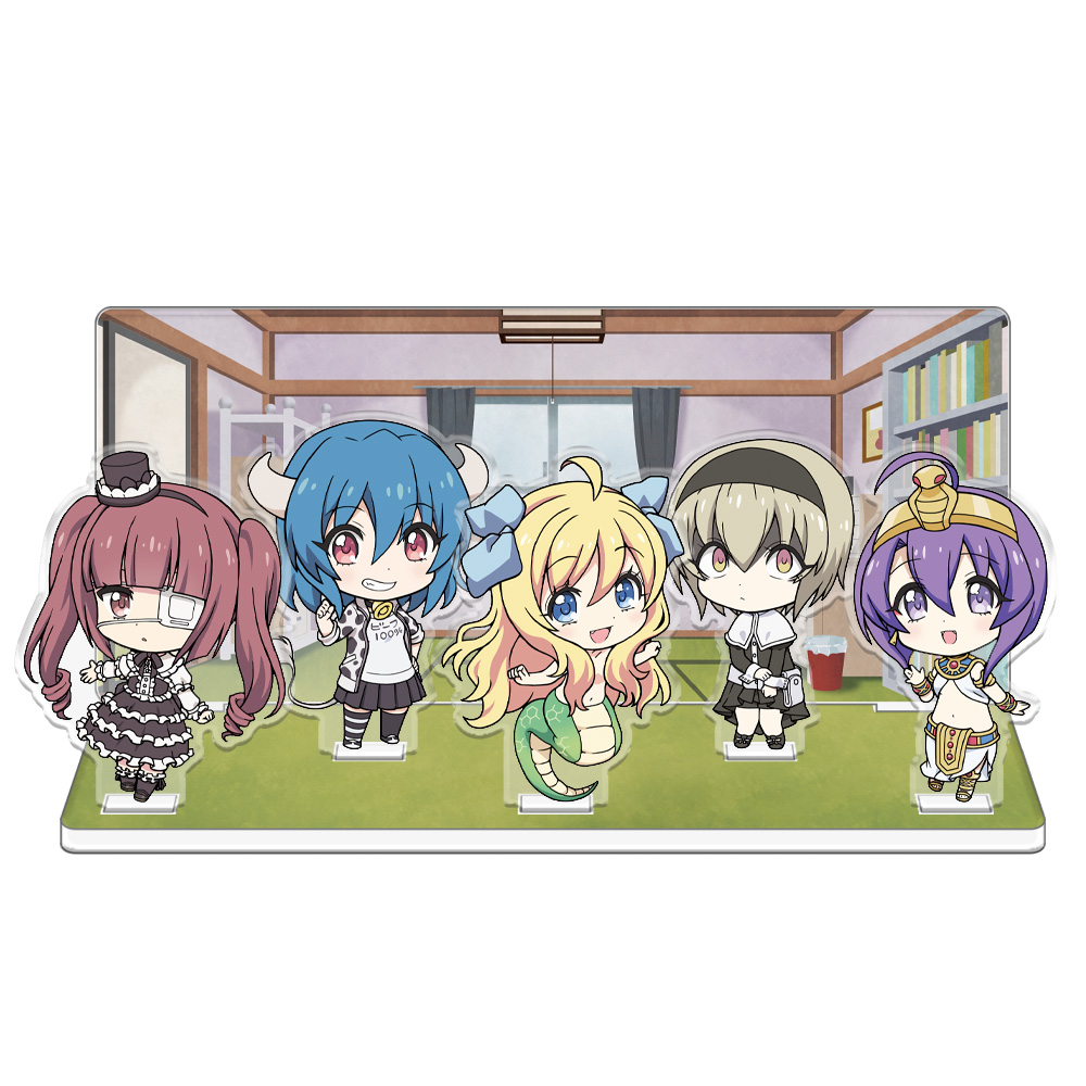 邪神ちゃんドロップキック ペアアクリルスタンド 邪神ちゃん・花園ゆりね