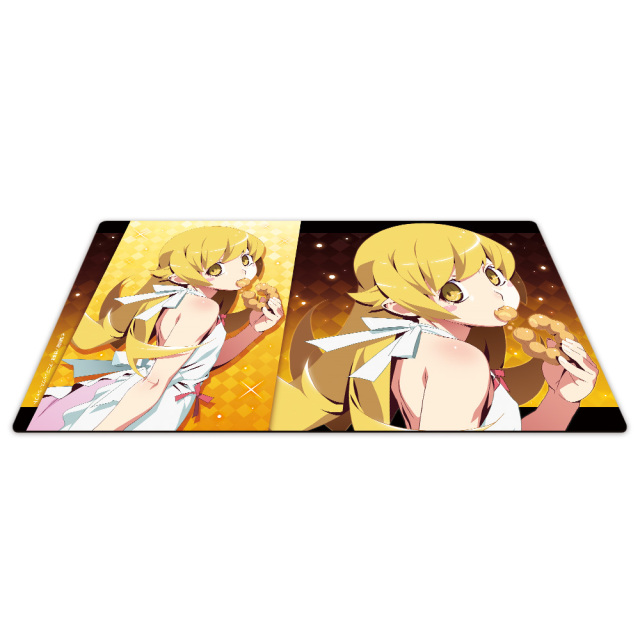 ビルディバイドブライト　物語シリーズ　プレイマット　ラバーマット　忍野忍 物語>シリーズ キャラクターラバーマット 忍野忍