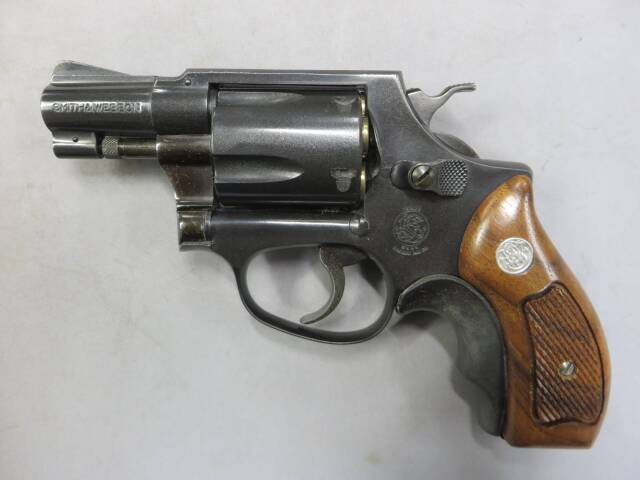 コクサイ】S&W M36 2in スーパーHW・木製グリップ No.256 モデルガン