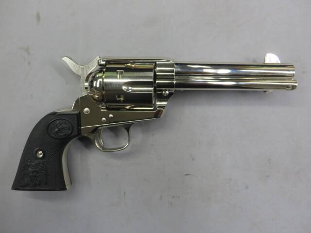 タナカ】コルトSAA.45 2nd Gen 4 3/4 シビリアン ニッケルフィニッシュ
