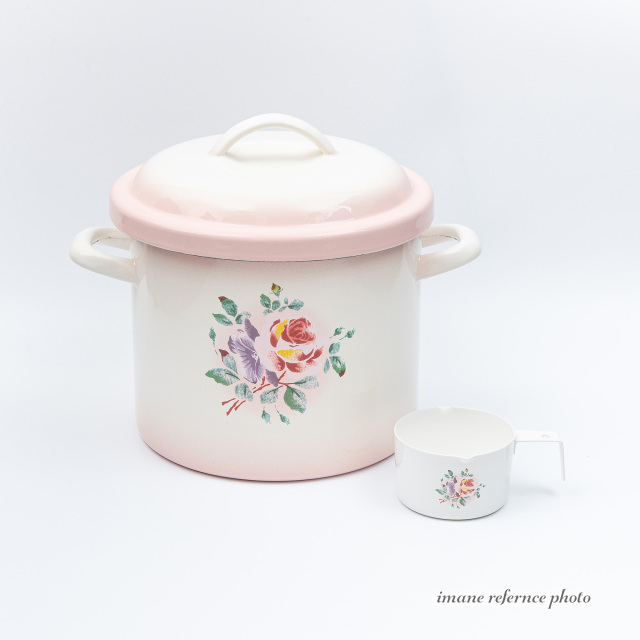 イマン】プリンセスローズ ライス缶【イマン、マニーと薔薇の雑貨の