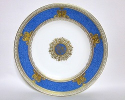 ウェッジウッド（Wedgwood）コロンビア パウダーブルー プレート