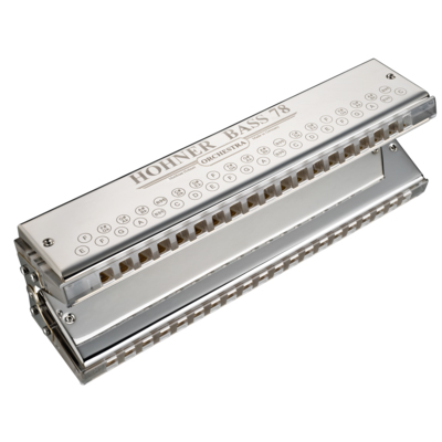 HOHNER ダブルバスハーモニカ Bass-78 M968/38/40 販売【ハーモニカ