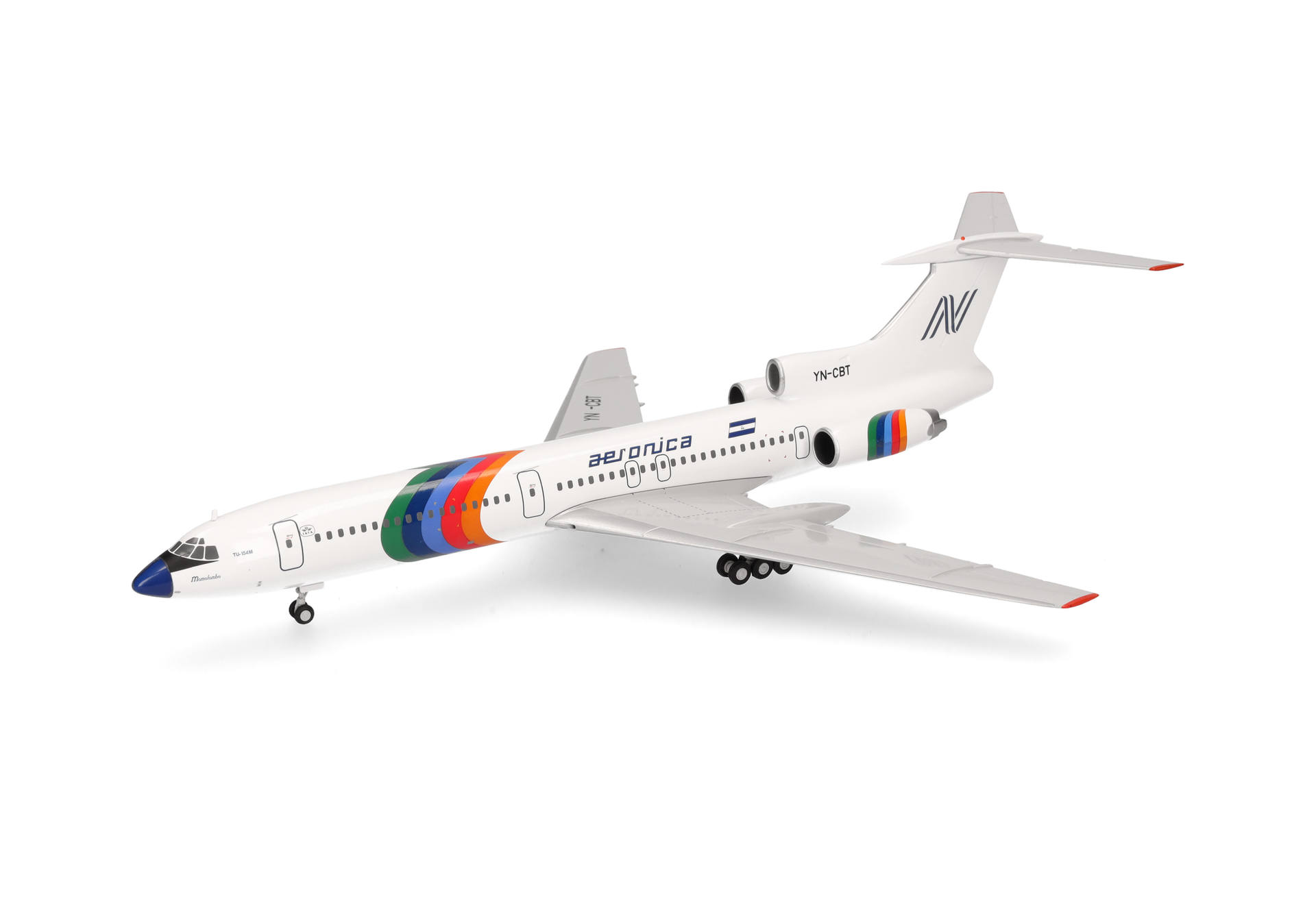 herpa wings 1/200 (ダイキャスト製) TU-154M アエロニカ 