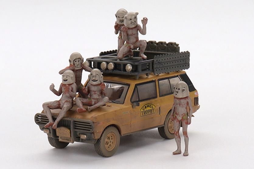 MINI GT 1/64 レンジ ローバー 1982 キャメルトロフィー パプア