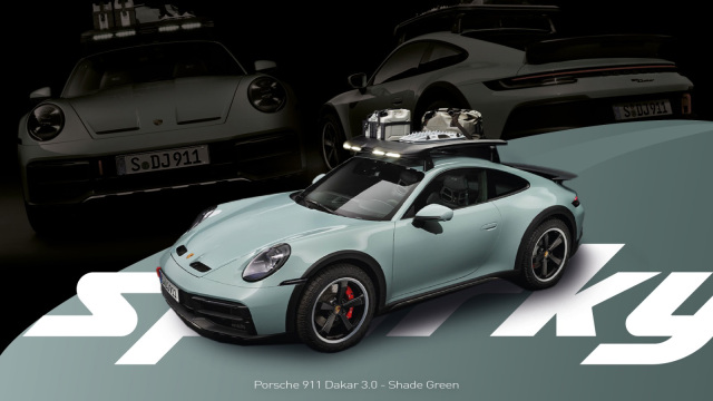 Spark(スパーク) sparky 1/64 (ダイキャスト製) Porsche 911 2023