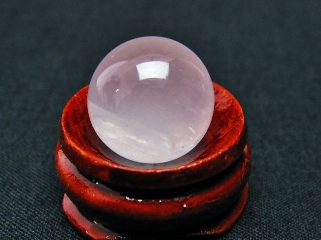 パワーストーン 天然石 スターローズクォーツ丸玉 15mm [T451-8682]