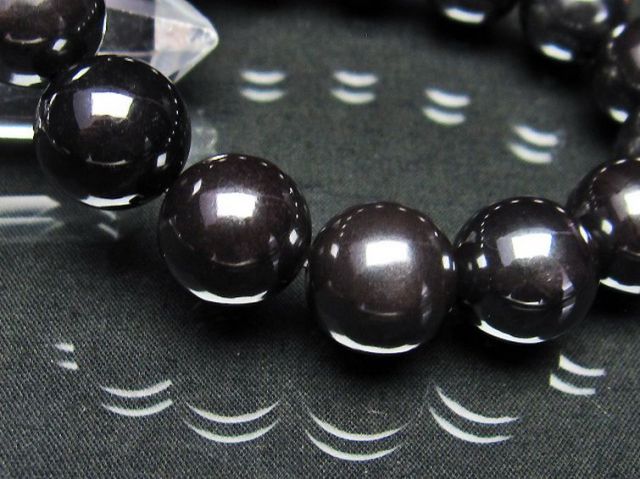パワーストーン 天然石 スギライトブレスレット 15mm [T208-21230]