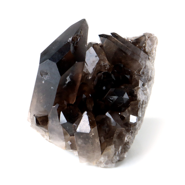 スモーキークォーツ クラスター 天然石 水晶 原石 煙水晶 置き物 288g