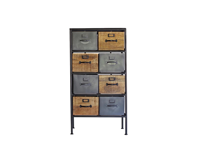 IRON WOODEN DRAWER CHEST アイアンウッデンドロワーチェスト LIFE