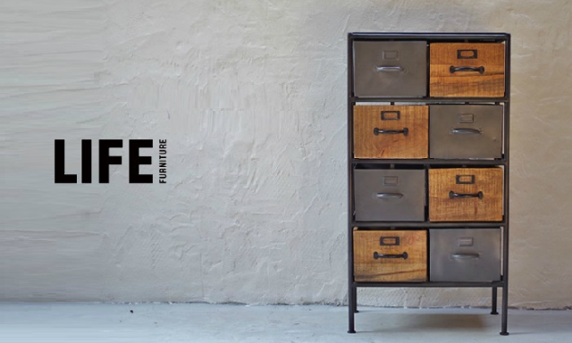 BI OAK SIDE TABLE BIオークサイドテーブル LIFE FURNITURE ライフ