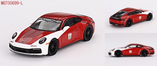 MINI GT 1/64 ポルシェ 911(992) カレラ S セーフティーカー 2023 IMSA