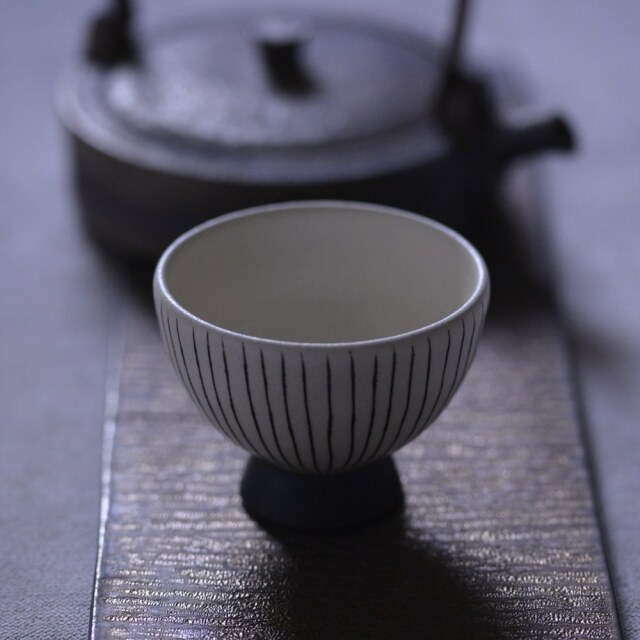 水野幸一｜墨貫入 鉢｜作家もの和食器通販”IVORY