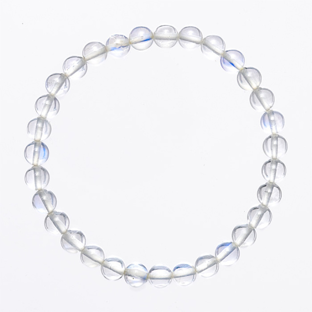 ブレスレット ロイヤルブルームーンストーン （タンザニア産） 6mm 31